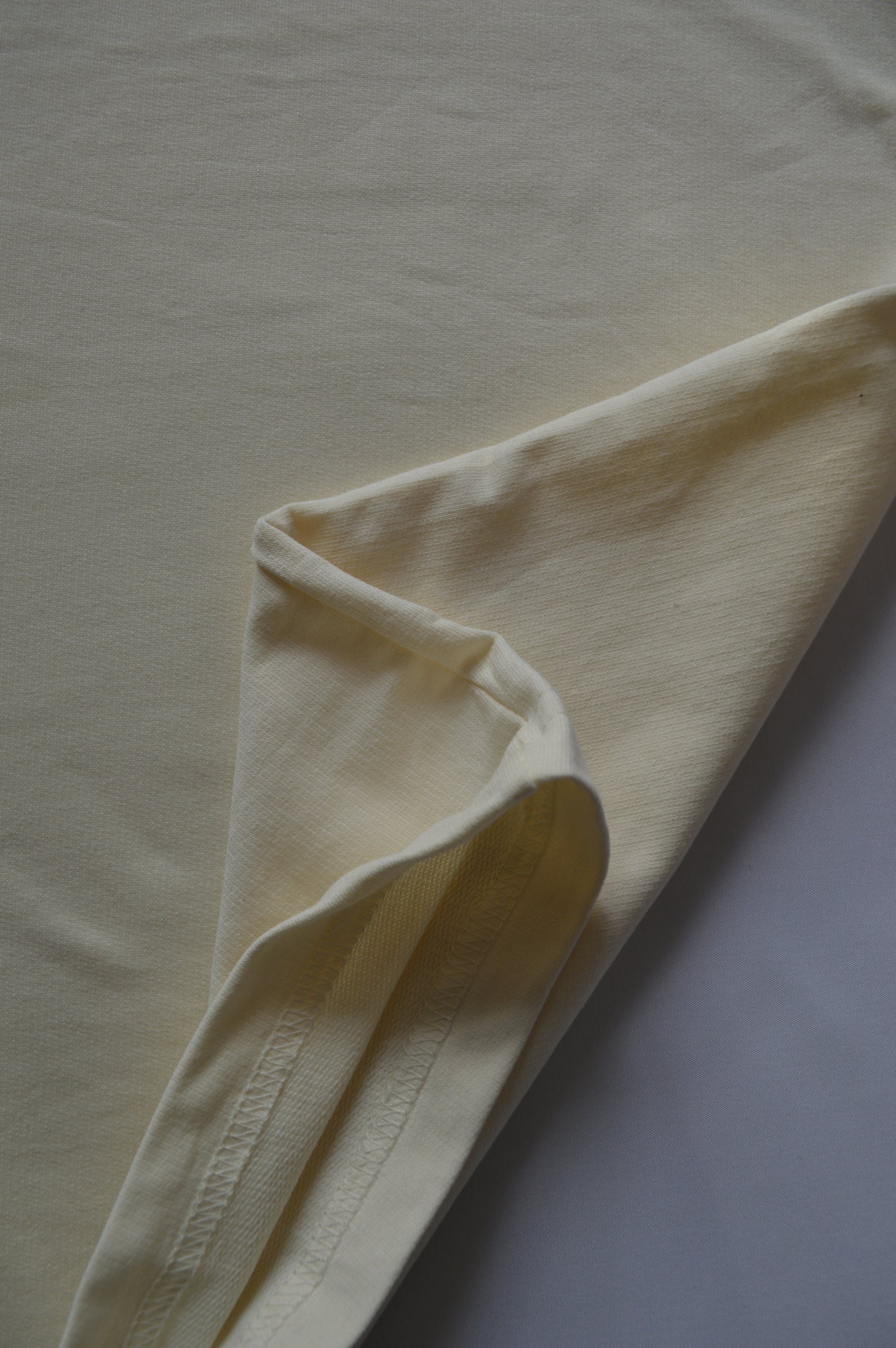 Beige Over Size Drop-shoulder T-Shirt unisex